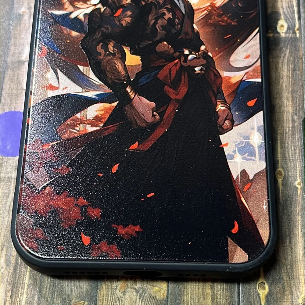 5for$10 Dragon Ball Z Silicone IPhone 13 Pro Max Gohan Dragon Kimono Phone Case